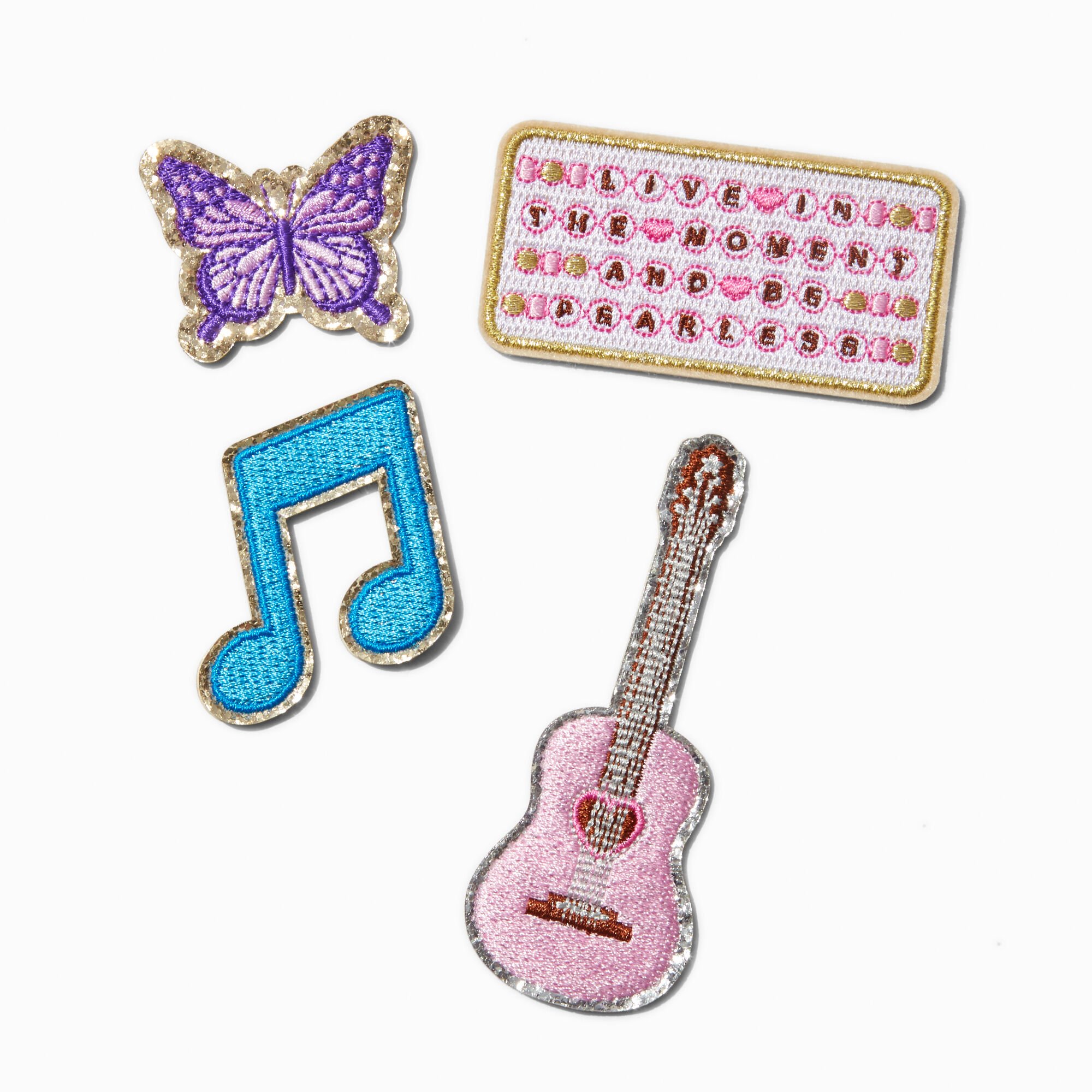 DIY Music Stick-On Patches - 3 Pack,