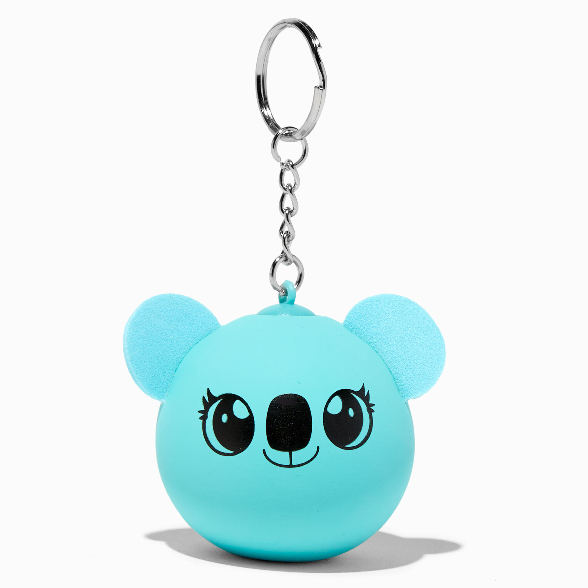 View Claires Koala Bear Stress Ball Keyring Blue information