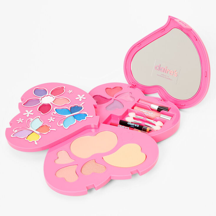 Pink Heart Bling Makeup Set,