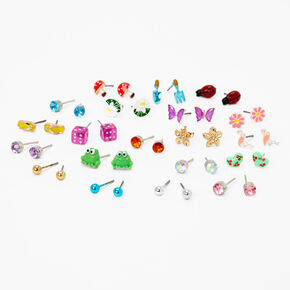 Gardening Cottage Stud Earrings - 20 Pack,