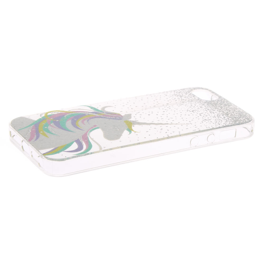Glitter Pastel Unicorn Phone Case - Fits iPhone 5/5S,