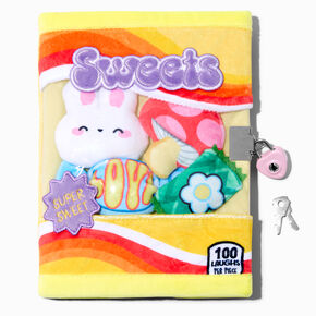 Sweets Candy Critters Lock Diary,