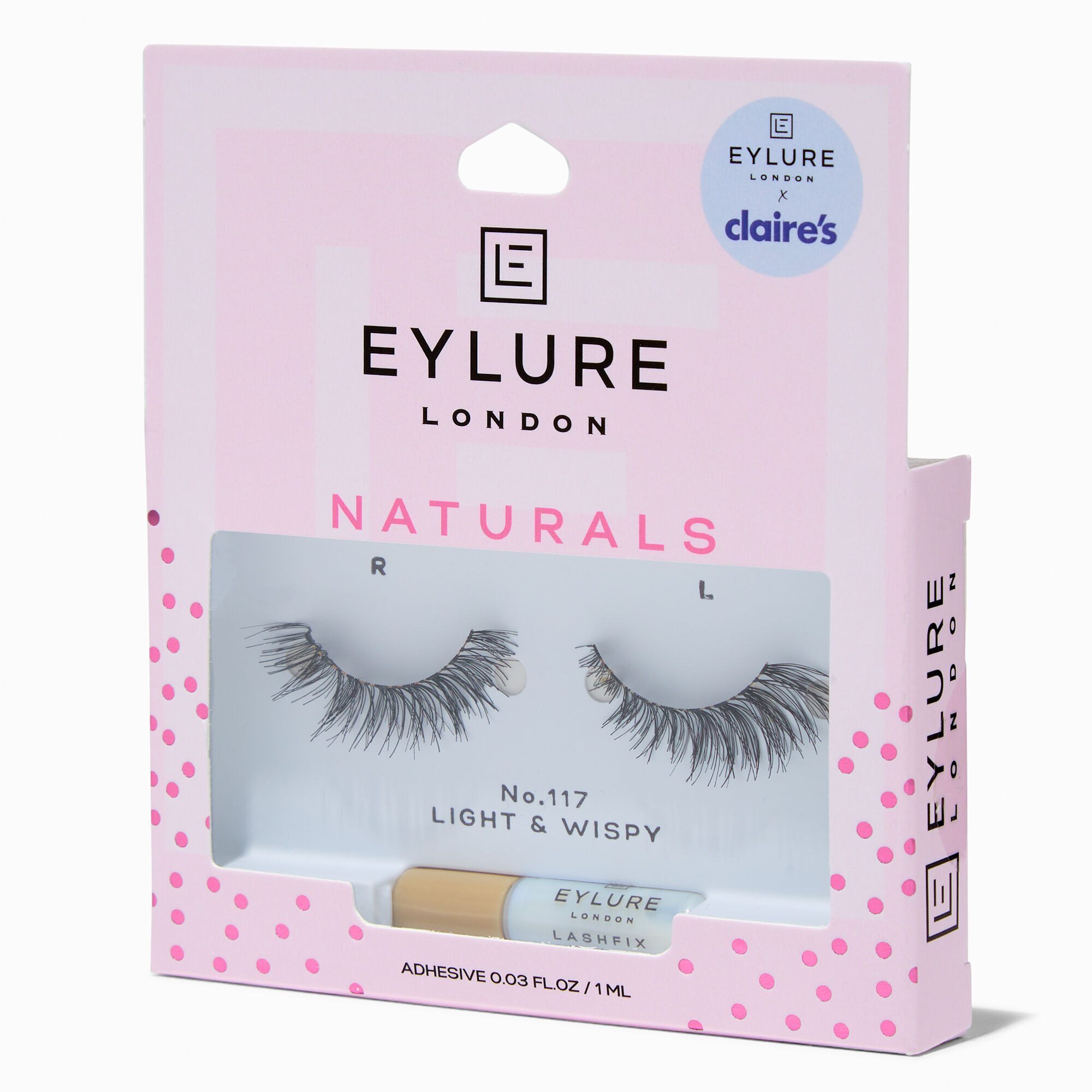 View Eylure Claires Exclusive Naturals False Lashes No 117 information