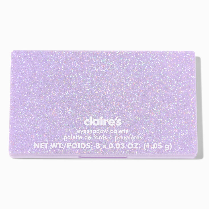Purple Glitter Eyeshadow Palette,