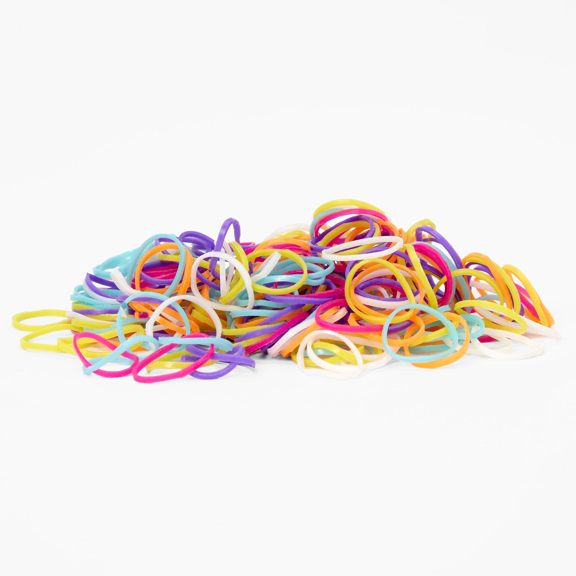 Claire's Club Mini Frog Purse Rainbow Hair Ties,