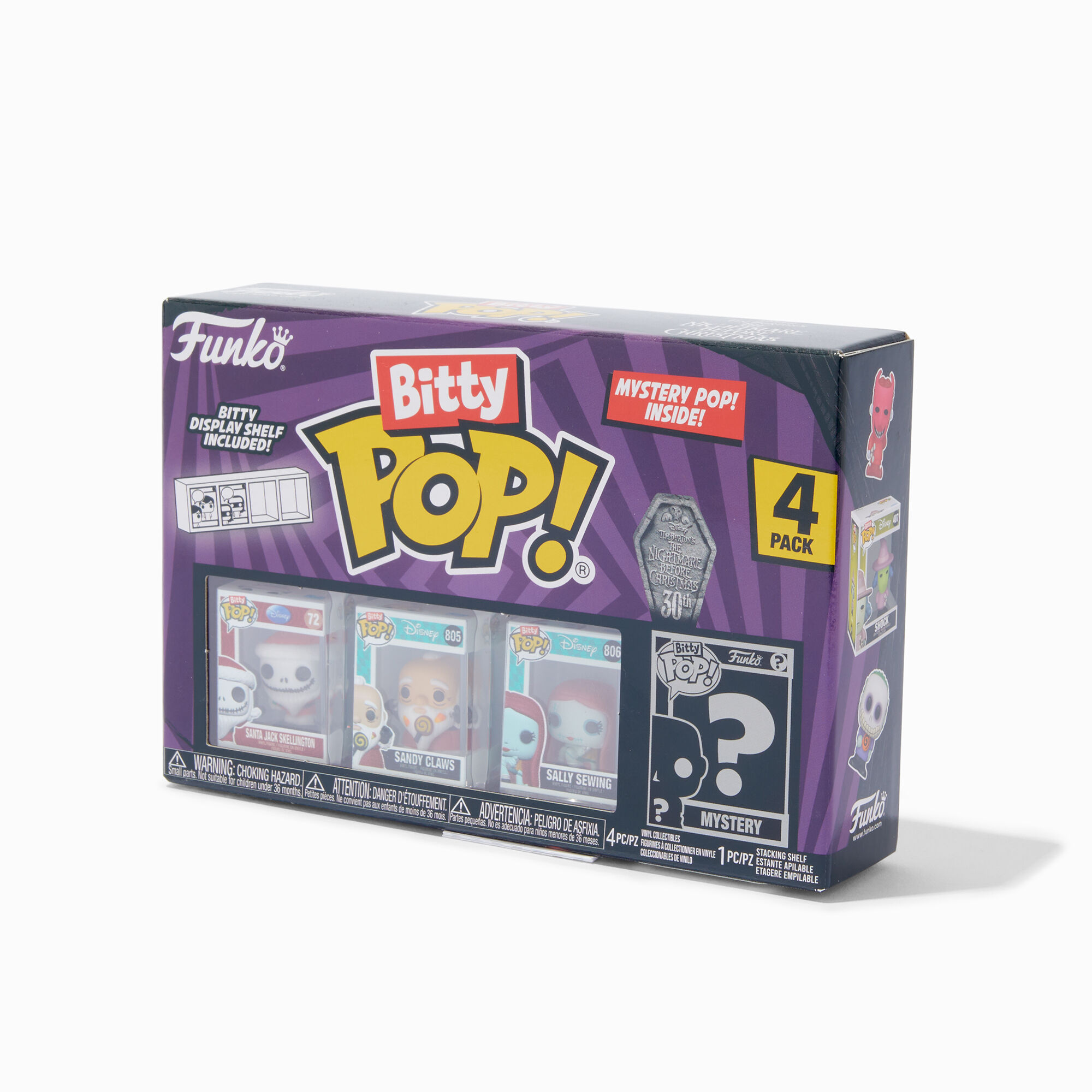 Helpful Tip: Bitty Pop! funko products can be stacked inside