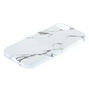 Coque de protection pour portable effet marbr&eacute; mandala blanc - Compatible avec iPhone 6/7/8/SE,