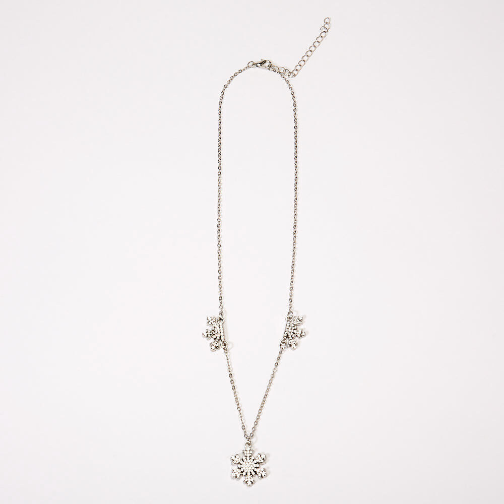 ©Disney Frozen 2 Snowflake Necklace – Silver,