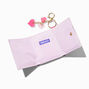 Heart Emblem Bright Pink Trifold Wallet,