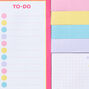 Happy Face Sticky Note Pack - 10 Pack,