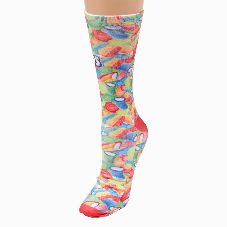 Airheads&reg; Snack Attack Crew Socks - 1 Pair,