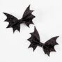 Barrettes &agrave; n&oelig;ud chauve-souris &agrave; sequins - Noir, lot de 2,