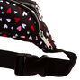 Nylon Hearts Bum Bag - Black,