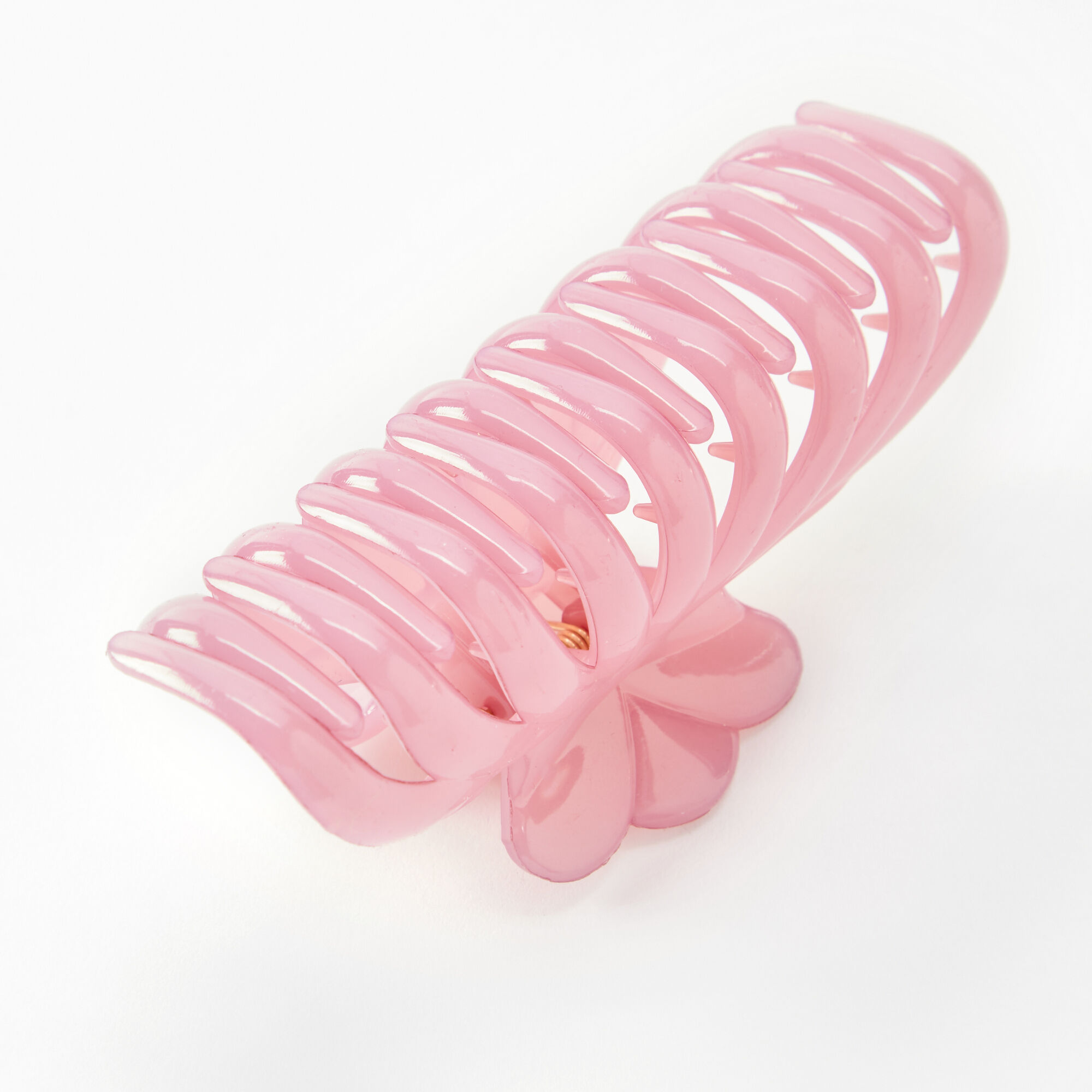 Large Clamshell Hair Claw - Pink