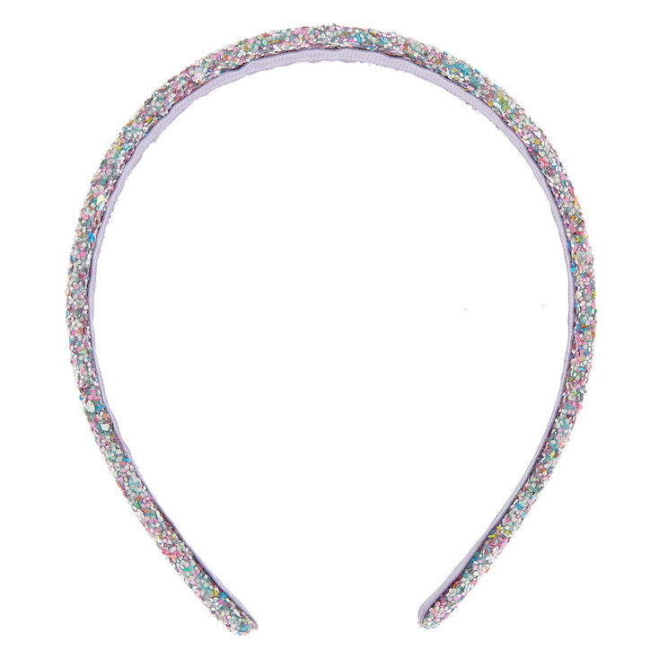 Cake Glitter Confetti Headband - Pink,