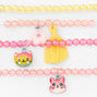 Claire&#39;s Club Hamster &amp; Cat Beaded Stretch Bracelets - 4 Pack,