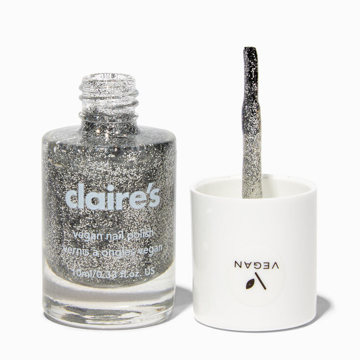 Vegan Glitter Nail Polish - Moon Crystal,