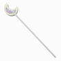 Claire&#39;s Club Silver Crescent Moon Glow in the Dark Wand,