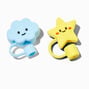 Cloud &amp; Star Straw Covers - 2 Pack,
