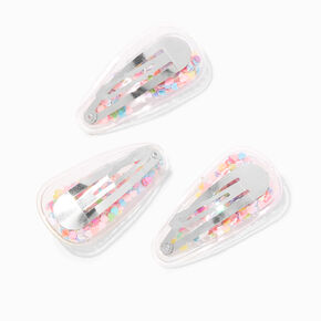 Easter Icons Shakey Confetti Snap Hair Clips - 6 Pack,