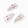 Easter Icons Shakey Confetti Snap Hair Clips - 6 Pack,