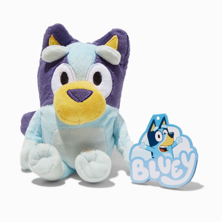 Bluey 8&#39;&#39; Sitting Bluey Plush Toy,