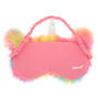 Furry Rainbow Unicorn Sleeping Mask,
