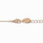 Blue Beaded Fish Choker Necklace,