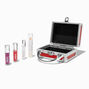 Red Glitter Mini Travel Lip Gloss Case,