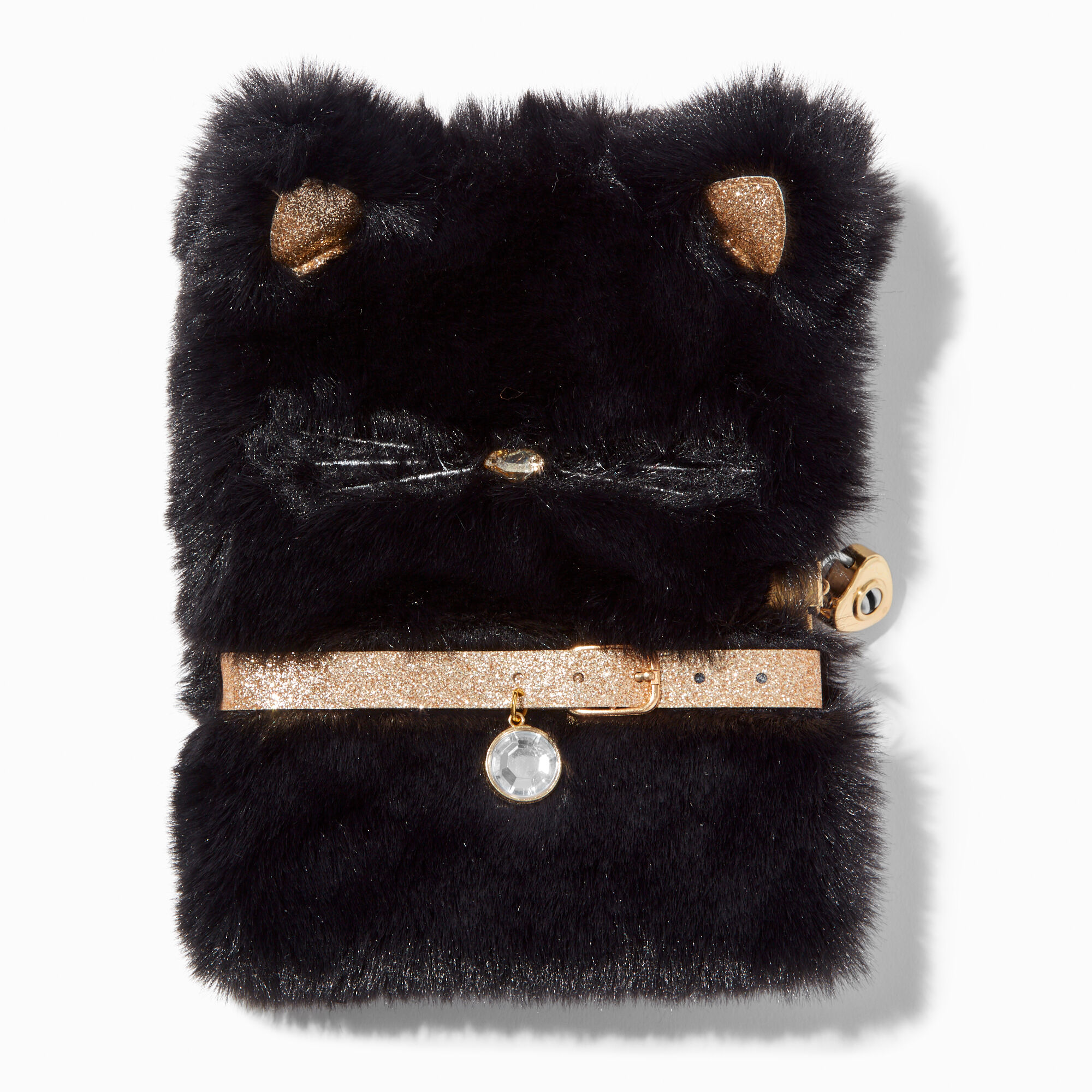 View Claires Cat Lock Diary Black information
