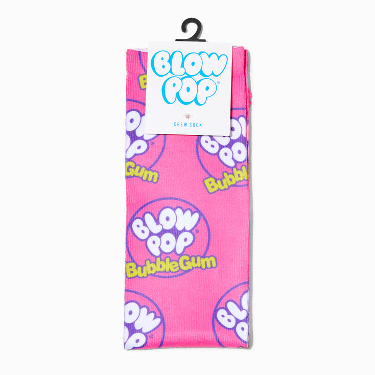 Blow Pop&reg; BubbleGum Snack Attack Crew Socks - 1 Pair,
