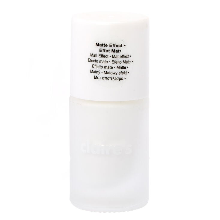 Matte Nail Polish - White,