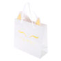 Sac cadeau chaton iris&eacute; - Blanc,