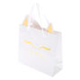 Iridescent Kitty Cat Gift Bag - White,