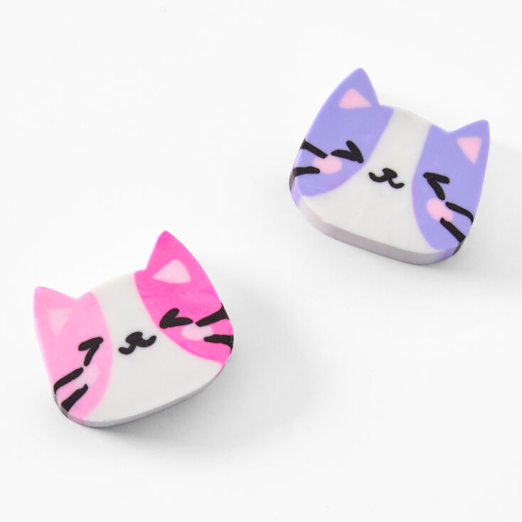 Happy Cat Erasers - 5 Pack,