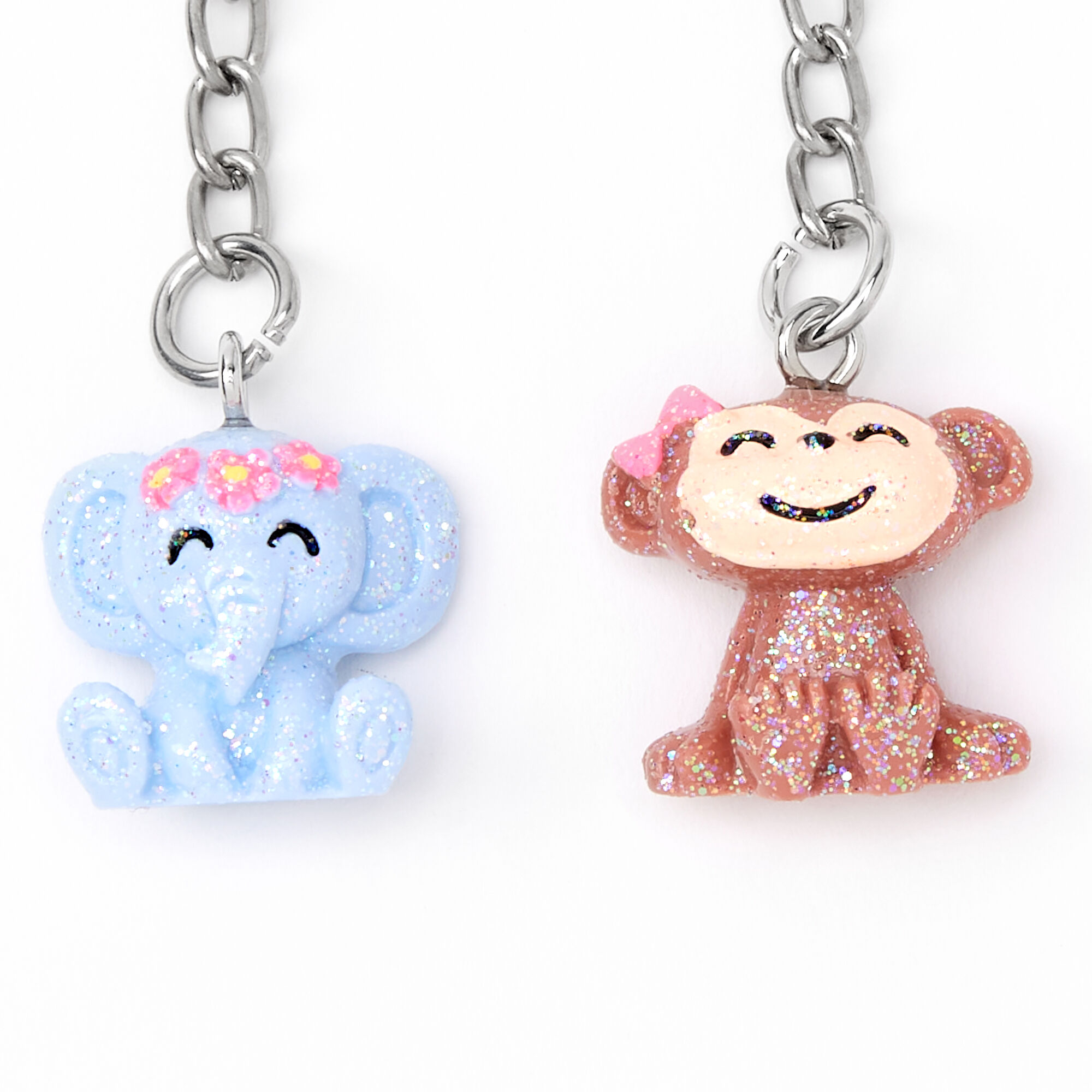 Best Friends Glitter Critter Keychains - 5 Pack,