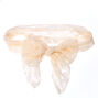 Foulard en dentelle ivoire,