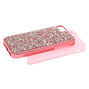 Pink Crushed Glitter Protective Phone Case - Fits iPhone&reg; 5/5S,