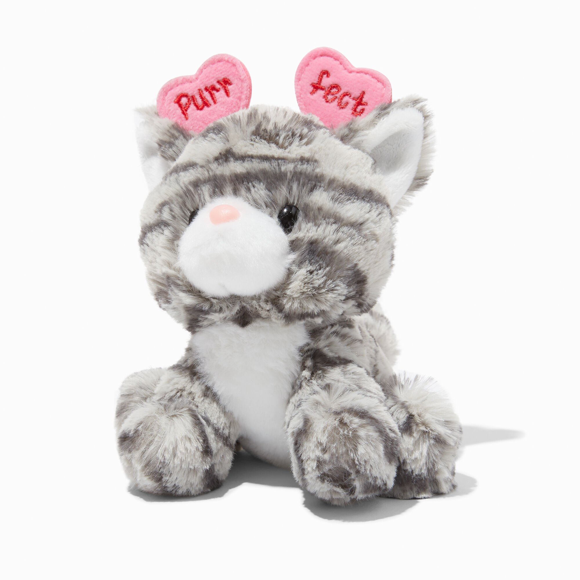 View Claires purrFect Cat 8 Soft Toy information