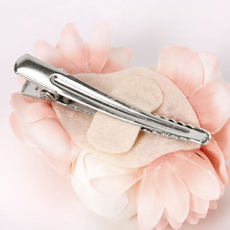 Bouquet Of Flowers Hair Clip - Blush Pink,