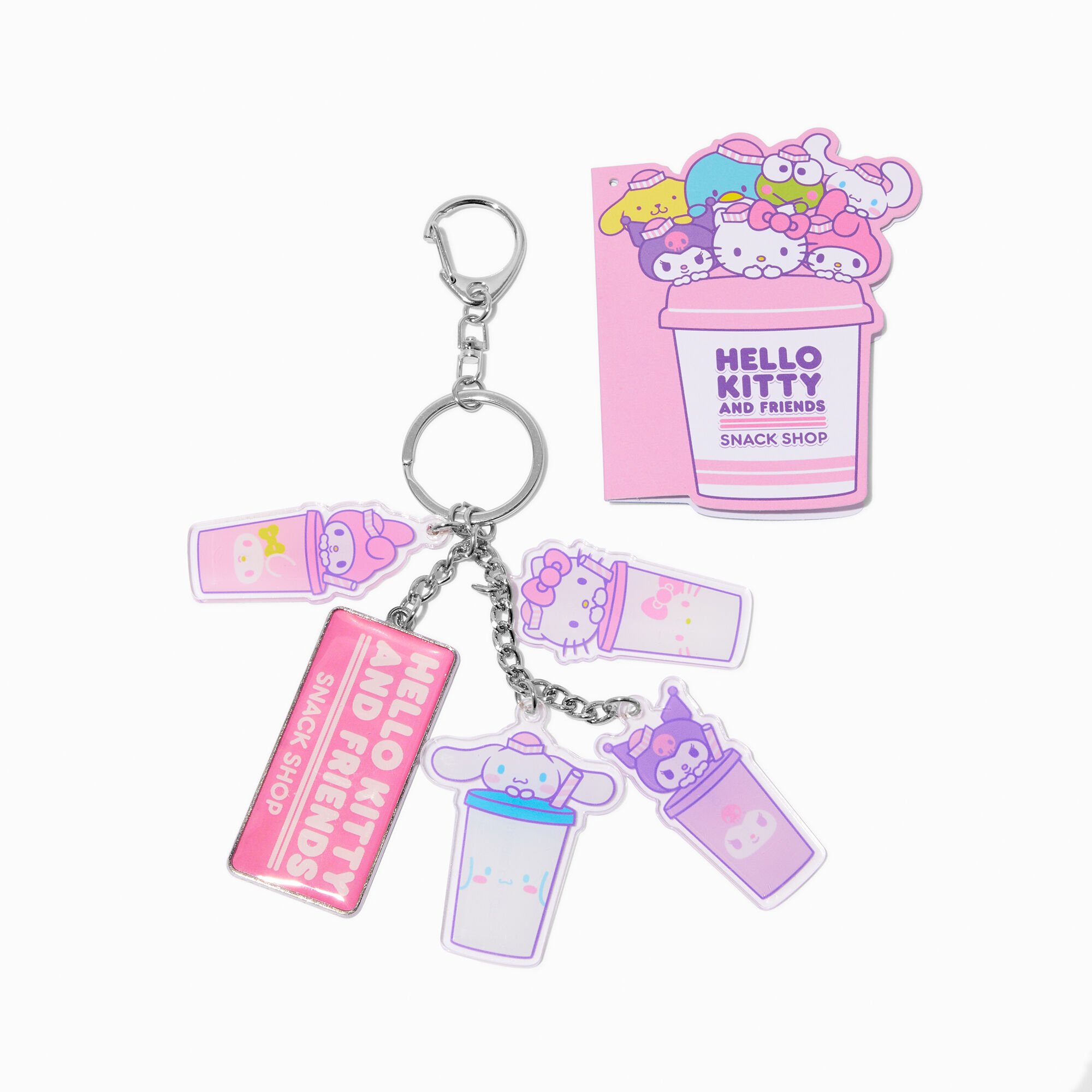 Hello Kitty® And Friends Snack Shop Multi Charm Keyring,
