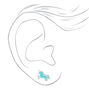 Glow In The Dark Motif Stud Earrings - 3 Pack,