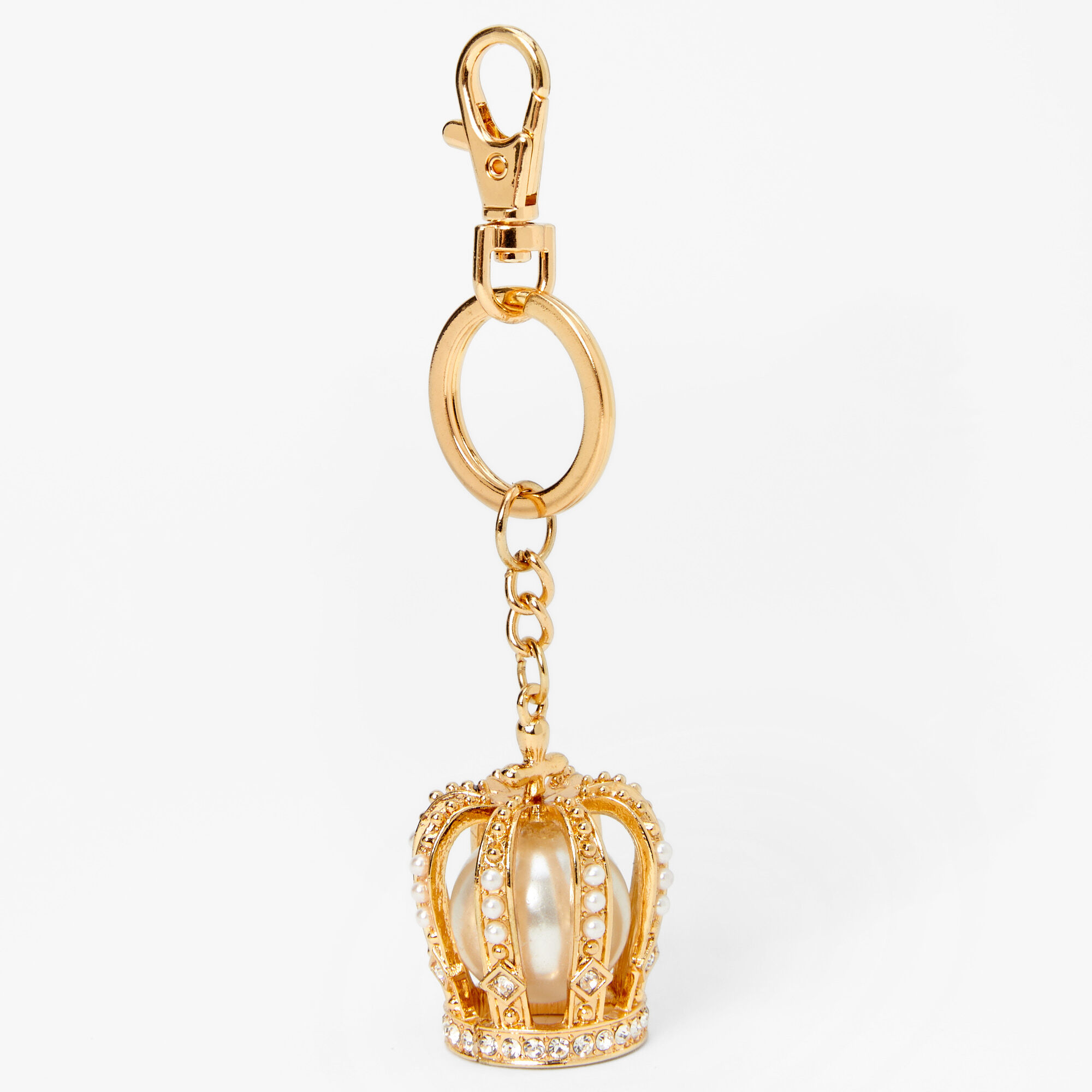 Gold crown hotsell keychain