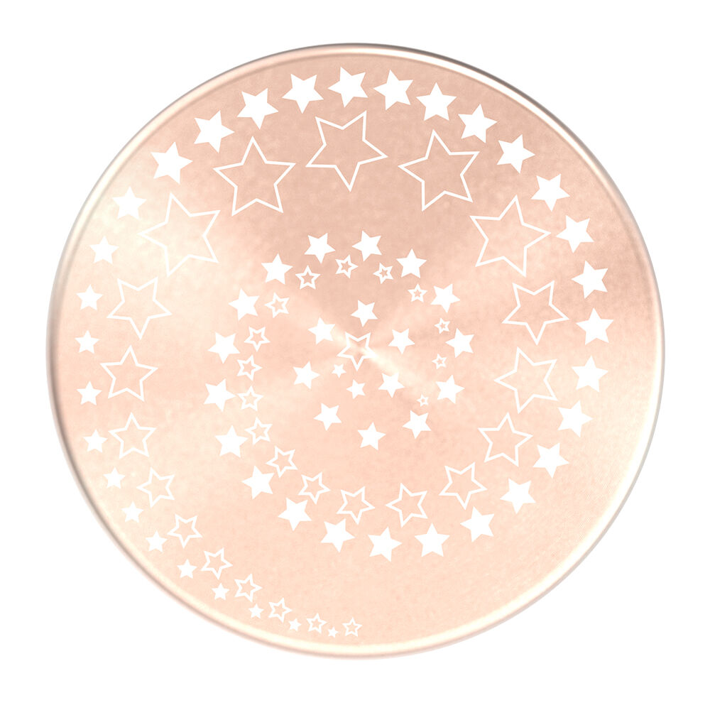PopSocket PopGrip spirale d’étoiles couleur doré rose,