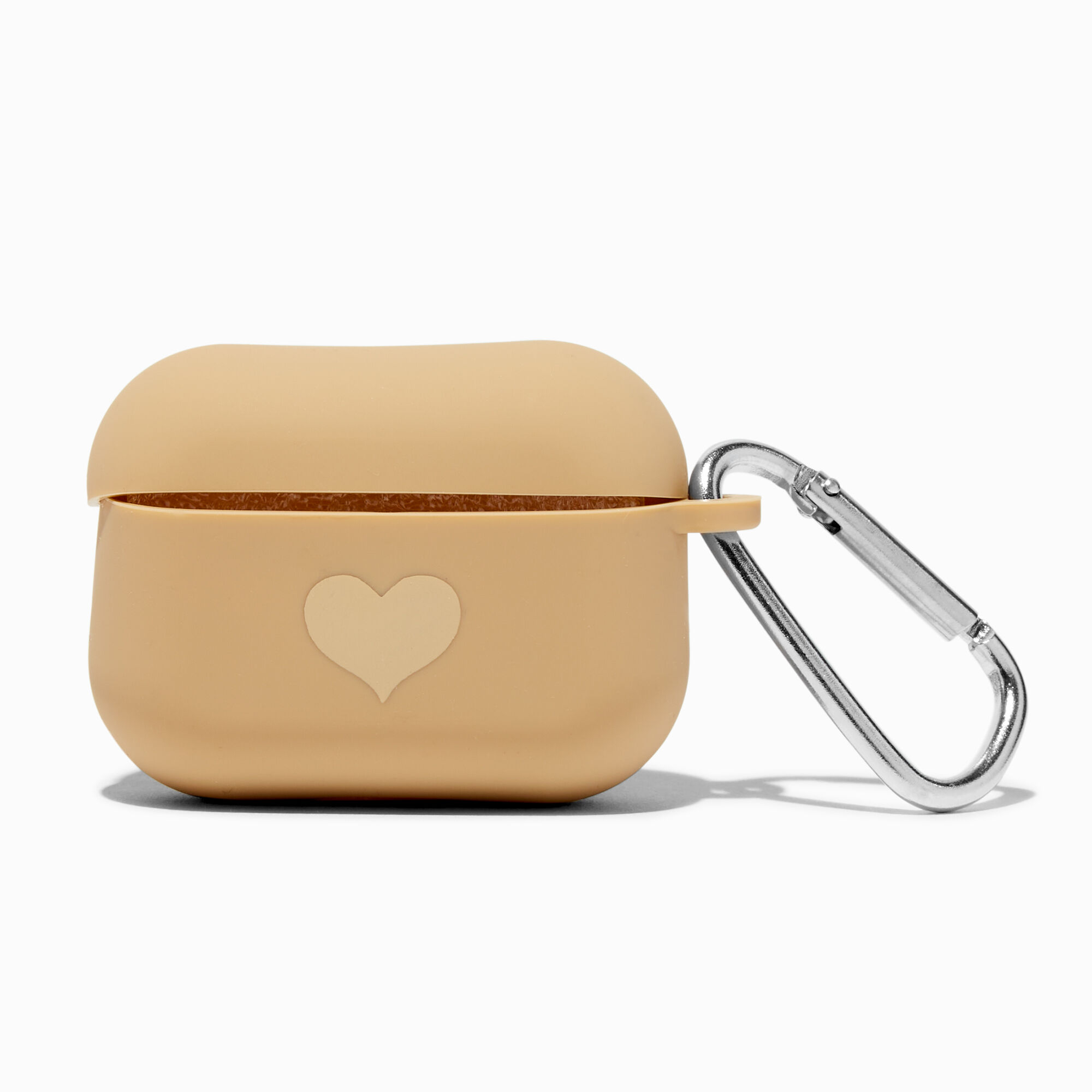 Gold Heart Silicone Earbud Case Cover Compatible With Apple AirPods Pro