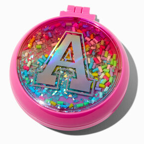 Shaky Sprinkles Initial Pop-Up Hair Brush - A,