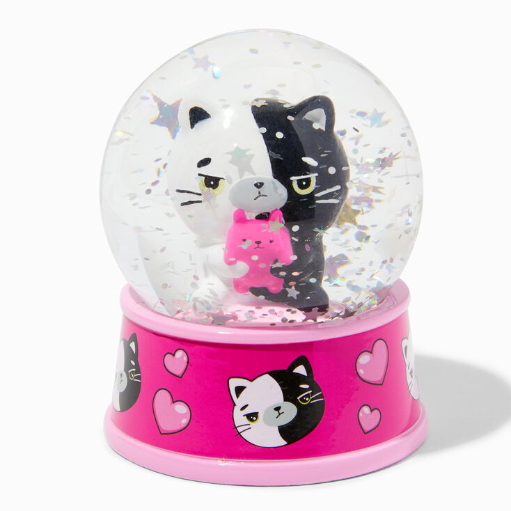 Moody Cat Snowglobe,