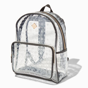 Status Icons Clear Large Backpack,