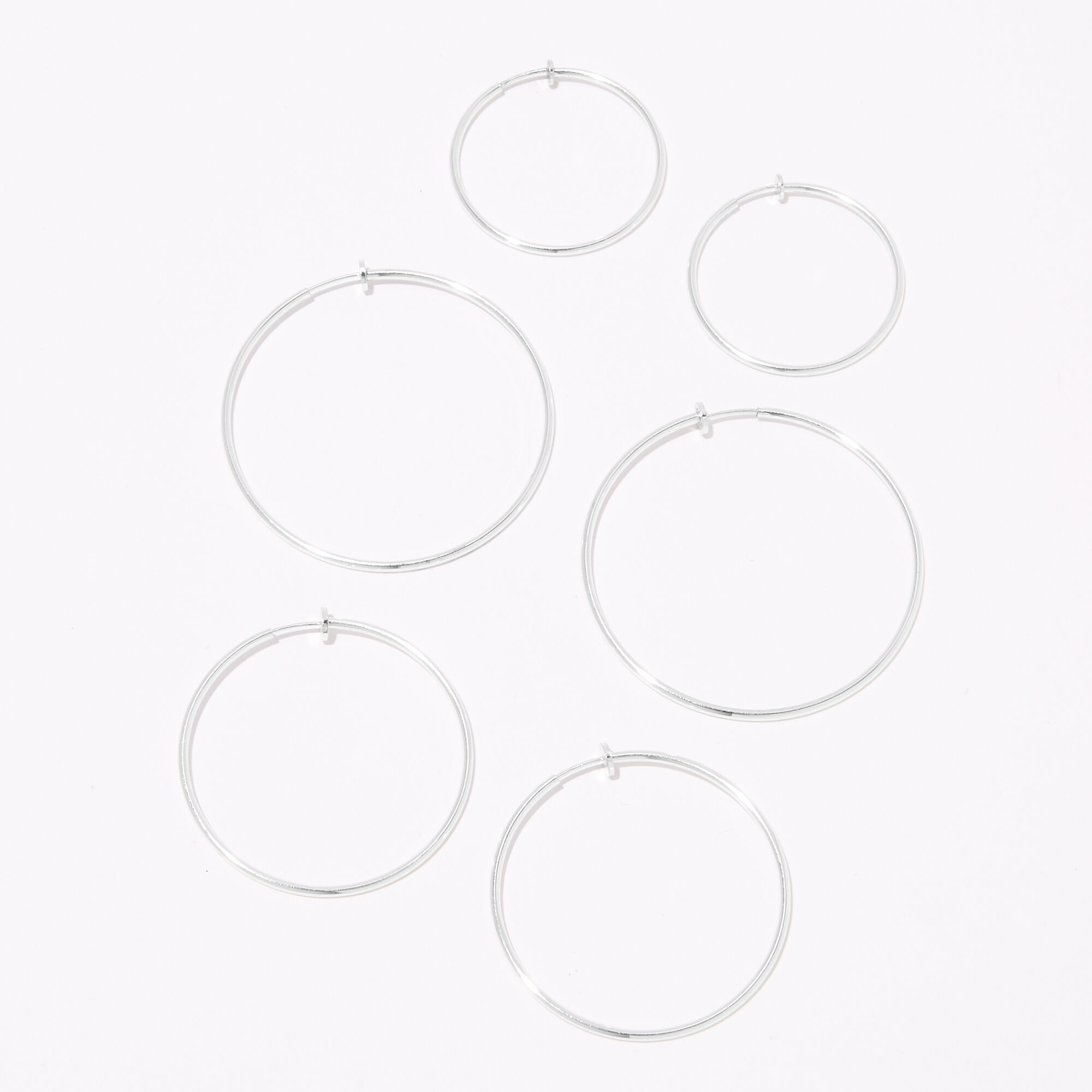 Claire's small hoop earrings on sale