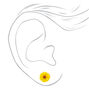 Hearts and Flowers Stud Earrings - 6 Pack,